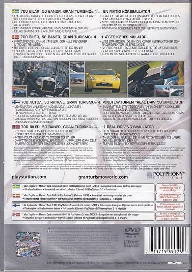Gran Turismo 4 - PS2 - Platinum (Genbrug)